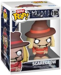 Funko Bitty POP DC - Batman 4-Pack - Batman Robin Scarecrow and A Surprise Mystery Mini
