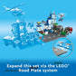 LEGO City Police Station with Van Garbage Truck Helicopter Toy 60316 Gifts for 6 Plus