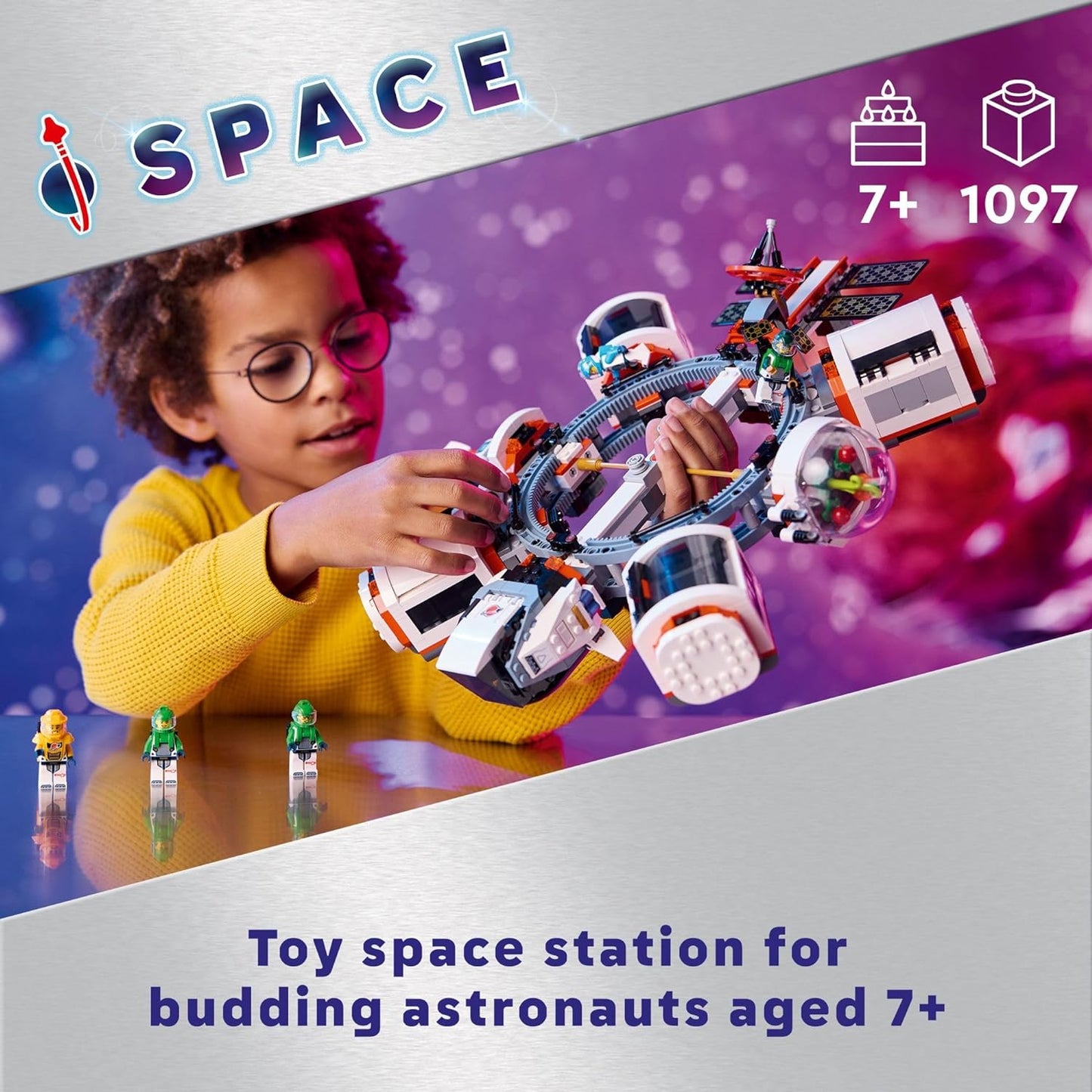 LEGO City Modular Space Station STEM Toy