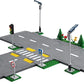 LEGO City Road Plates 60304 - Building Toy Set Featuring Traffic Lights Trees Glow in The