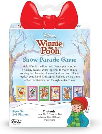 Funko Disney Winnie The Pooh Snow Parade Game for 2-4 Players
