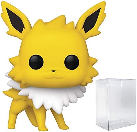 Funko POP Pokemon - Jolteon Funko Pop Vinyl Figure Bundled with Compatible Pop Box