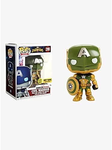 Funko Contest of Champions POP Civil Warrior Vinyl Bobble Head 299 Glow-in-the-Dark