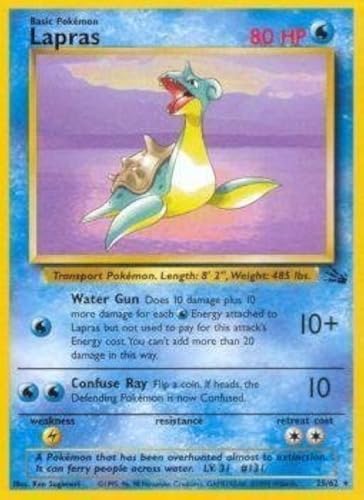 Pokemon - Lapras 25 - Fossil