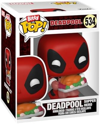 Funko Bitty POP Deadpool - Bathtime 4-Pack and A Surprise Mystery Mini Figure - 0.9 Inch