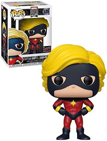 Marvel 80TH - POP Funko Vinyl Figure 526 Captain MAR-Vell NYCC 2019 Convention s