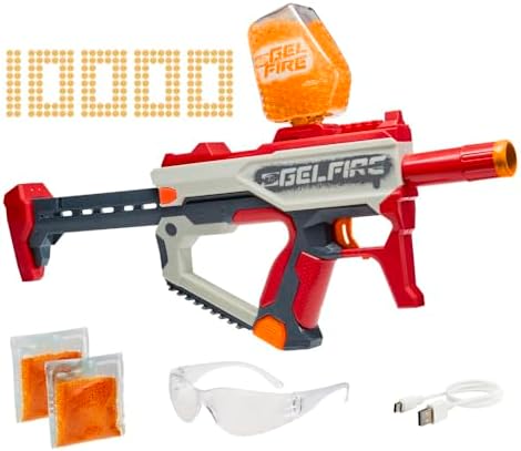 Nerf Pro Gelfire Mythic Full Auto Blaster 10000 Gelfire Rounds 800 Round Hopper