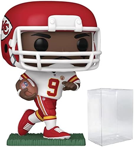 Funko POP Football Chiefs - Juju Smith-Schuster Away Jersey Funko Vinyl Figure Bundled