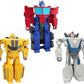 Hasbro Transformers 1-Step Flip Heroes 3-Pack 4-Inch Wheeljack Bumblebee and Optimus
