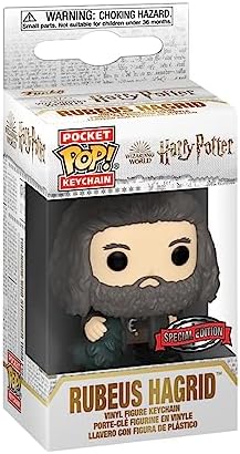 Funko POP Keychain Harry Potter Holiday - Rubeus Hagrid - Collectable Vinyl Mini Figure