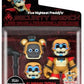 Funko Five Nights at Freddy's FNAF Snap Glamrock Freddy Fazbear - Collectable Vinyl Figure