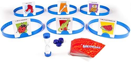 Spin Master HedBanz Game - 2nd Edition - Bonus 25 Extra Hedbanz Cards