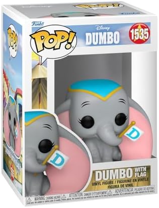 Funko POP Disney Dumbo - Dumbo with Flag - Collectable Vinyl Figure