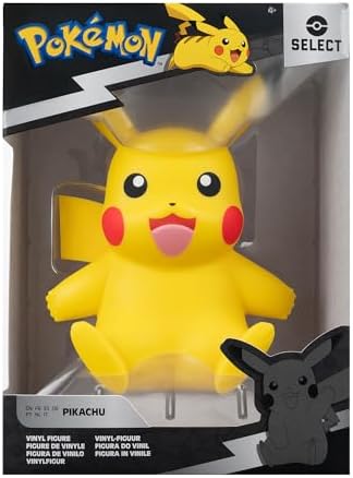 Pokemon Pikachu Select Vinyl Figure - 8-Inch Figure Made from Vinyl