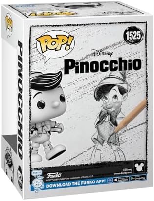 Funko POP Disney Sketched - Pinocchio - Collectable Vinyl Figure
