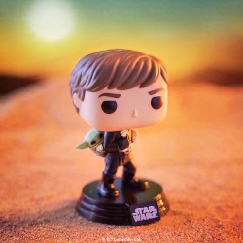 Funko Pop Star Wars The Book of Boba Fett - Luke Skywalker Grogu Training