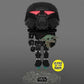 Funko POP Star Wars The Mandalorian - Dark Trooper Holding Grogu The Child