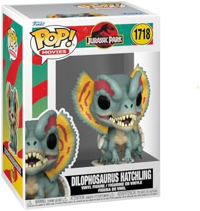 Funko POP Movies Jurassic Park Hatchling - Dilophosaurus - Collectable Vinyl Figure