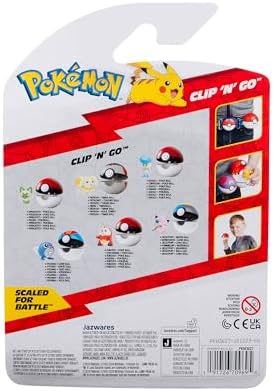 POKEMON CLIP N GO JIGGLYPUFF AND MOON BALL