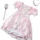 Melissa & Doug Melissa Doug Princess Role Play Costume Set 3 pcs- Pink Gown Tiara Wand