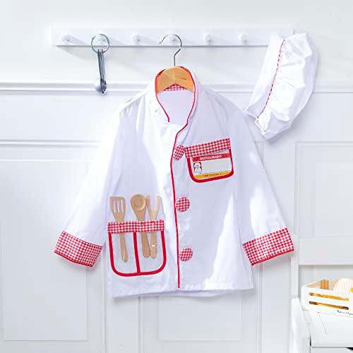 Melissa & Doug Melissa Doug Chef Role Play Costume Dress -Up Set With Realistic Pretend