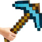 Mattel Minecraft Sword Pickaxe Set Kid-Sized Wearable Accessory for Role-Play Costumes