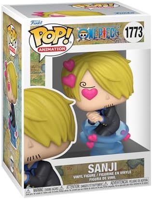 Funko Pop Animation One Piece Bundle 6-Pack - Monkey D. Luffy 1771 Nami 1772 Sanji 1773