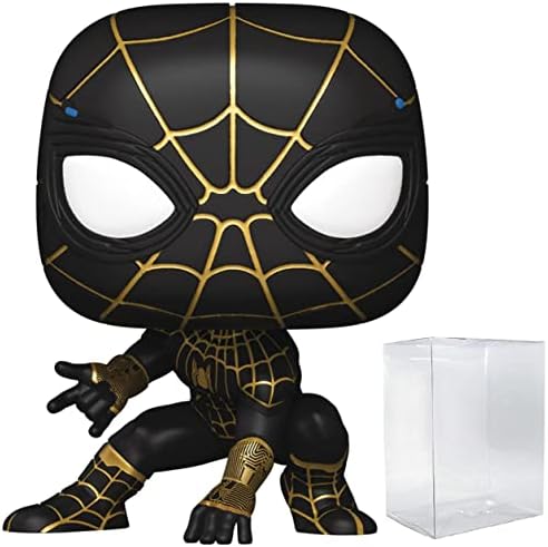 Funko Spider-Man POP Marvel No Way Home - Spiderman in Black and Gold Suit Funko Pop