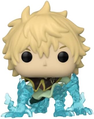 Funko Pop Black Clover Luck Voltia Lightning Armor GITD Chase Pop Figure AAA Anime