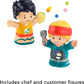 Fisher-Price Little People Musical Toddler Toy Serve It Up Food Truck Vehicle