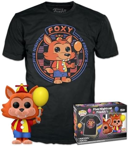 Funko Pop Tee Five Nights at Freddy's - Balloon Foxy - 3XL