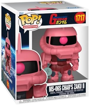 Funko Pop Super Mobile Suit Gundam - MS-06S CHAR'S Chars Zaku Ii Ii - Collectable Vinyl Figure