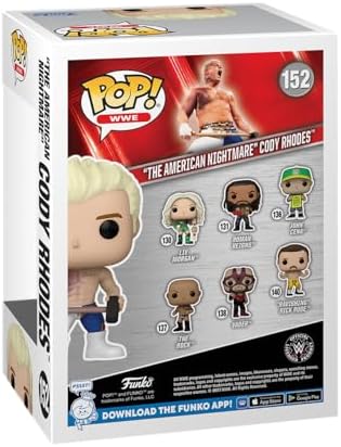 Funko POP WWE Cody Rhodes - Hell in a Cell - Collectable Vinyl Figure