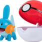 Pokemon Clip'n'Go Poke Balls - Gobou Pokeball Unisex Articulated Figure Multi-Coloured