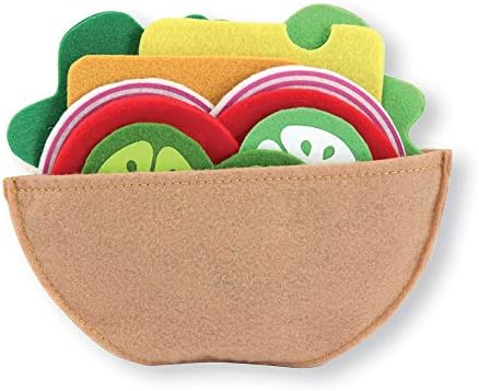 Melissa & Doug Melissa Doug Felt Food Sandwich Set Pretend Play Play Food