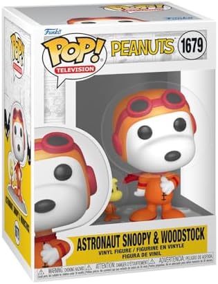 Funko Pop Animation Peanuts - Astronaut Snoopy Woodstock