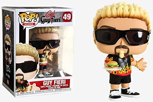Funko POP Icons Guy Fieri Funko Pop Vinyl Figure Bundled with Compatible Pop Box
