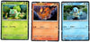Pokemon Bulbasaur Charmander Squirtle - Pokemon Black Star Promo 3 Card Lot - Pokemon 151