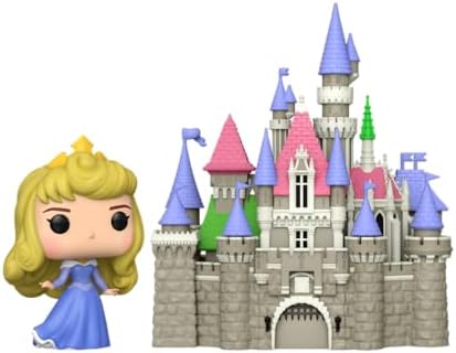 Funko POP Town Ultimate Princess - Princess Aurora with Castle - Disney Princesses - Collectable Vinyl Figure