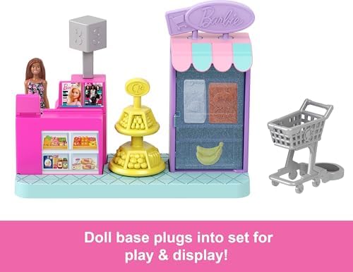 Barbie Mini BarbieLand Supermarket Playset