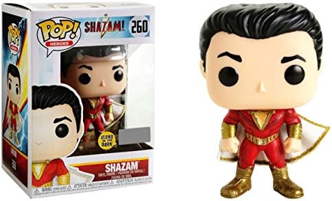 Funko Pop DC Comics Shazam Glow in The Dark Vinyl Figure