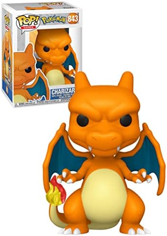 Pokemon Charizard Pop Vinyl Figure Bundled with Compatible Pop Box Protector