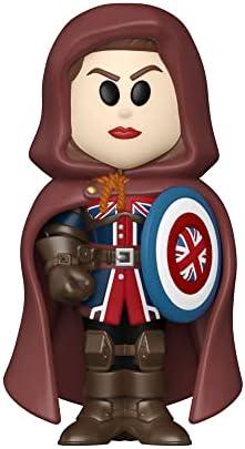 Funko Vinyl SODA Marvel What If - Captain Carter - 16 Odds for Rare Chase Variant - Marvel Comics - Collectable Vinyl Figure