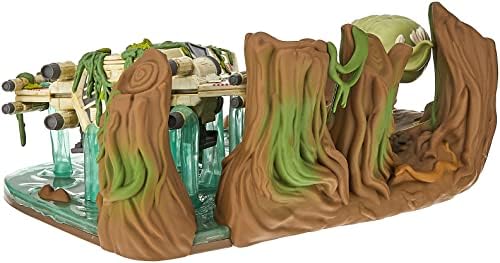 Funko Pop Deluxe Yoda Lifting X-Wing Galactic Convention