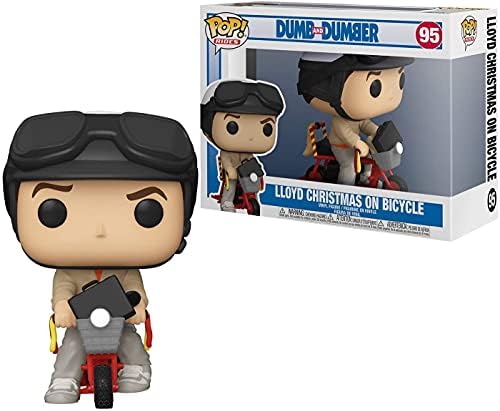 Funko Pop Ride Dumb Dumber - Lloyd with Bicycle Vinyl Figure