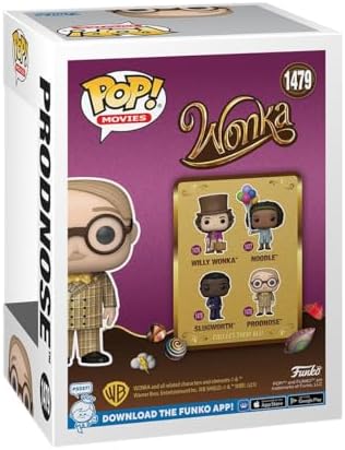 Funko Pop Movies Wonka - Prodnose Bundled with a Byron's Attic Pop Protector