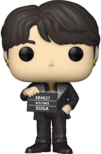 Funko POP Rocks BTS Butter - Suga Funko Pop Vinyl Figure Bundled with Compatible Pop Box