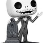 Funko POP Disney The Nightmare Before Christmas 30th - Jack Skellington with Gravestone - Collectable Vinyl Figure