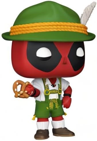 Funko POP Marvel Deadpool - German Beer Fest Server - Lederhosen - Collectable Vinyl Figure