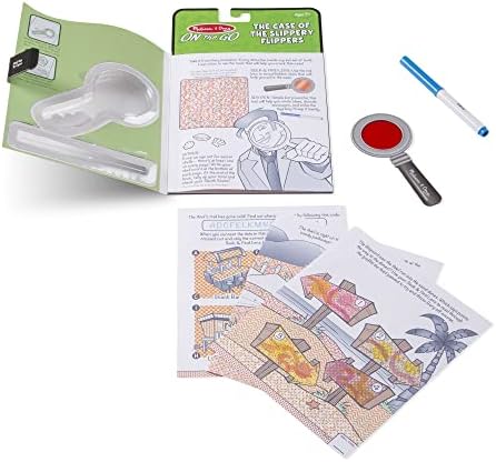 Melissa & Doug Melissa Doug On the Go Secret Decoder Activity Book - The Case of the